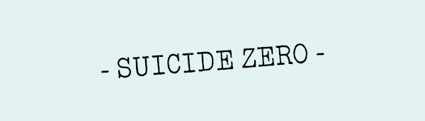 Bild med texten Suicide Zero